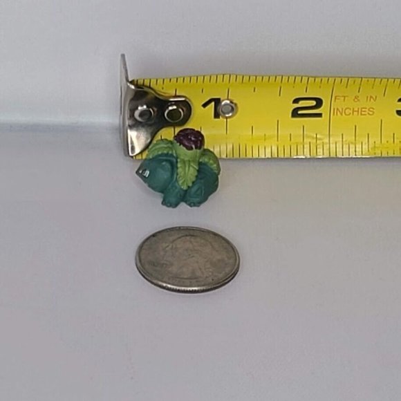Pokemon 2006 Mini Vinyl R/L W Gumball Miniature Size Bulbasaur Action Figure - Picture 7 of 7